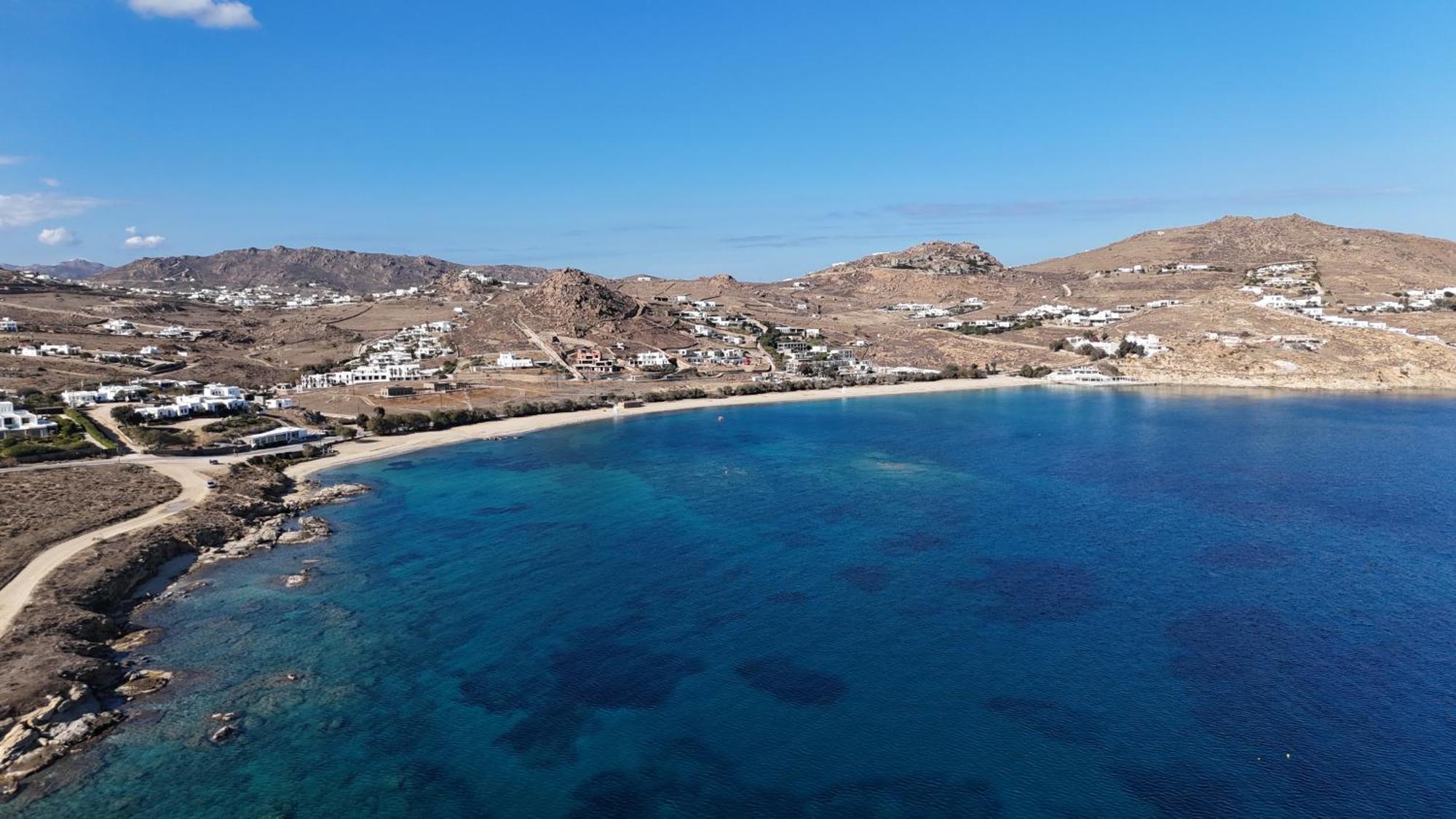 Blue Eye Grand Villa Mykonos Kalafatis Exterior foto
