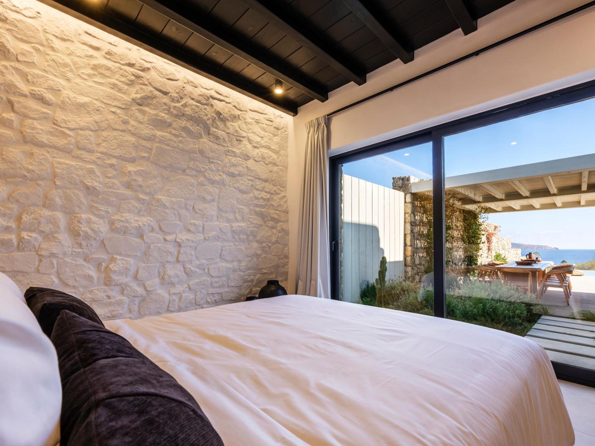 Blue Eye Grand Villa Mykonos Kalafatis Exterior foto