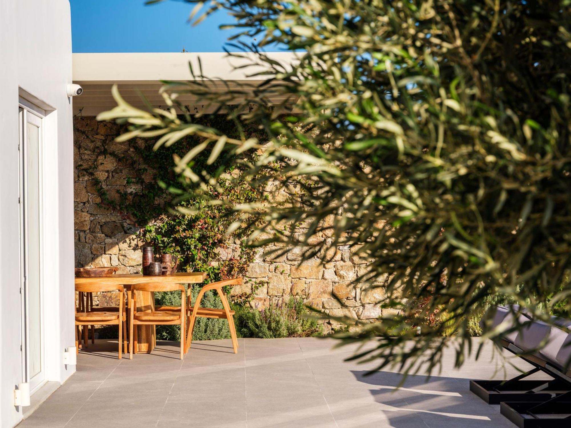 Blue Eye Grand Villa Mykonos Kalafatis Exterior foto